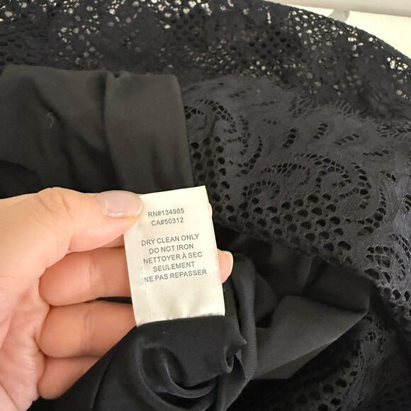 For love&lemons lace open back Dress NWT Size L - Picture 8 of 12